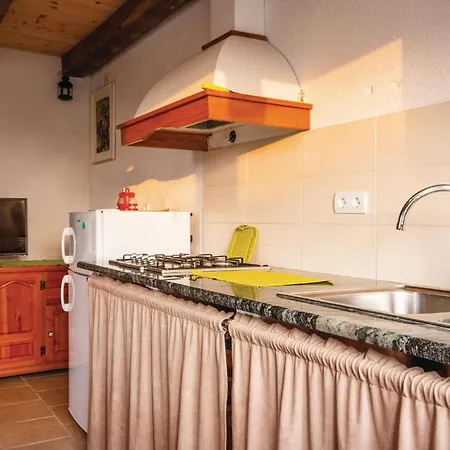 With A Fireplace 04 Tatil Evi Jezera
